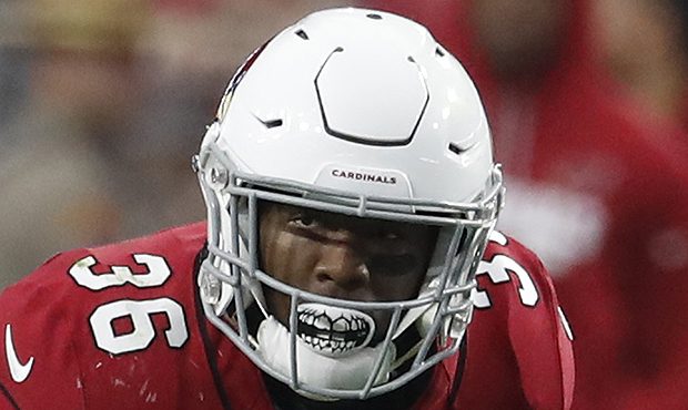 Arizona Cardinals safety Budda Baker (36) during the first half of an NFL football game against the...
