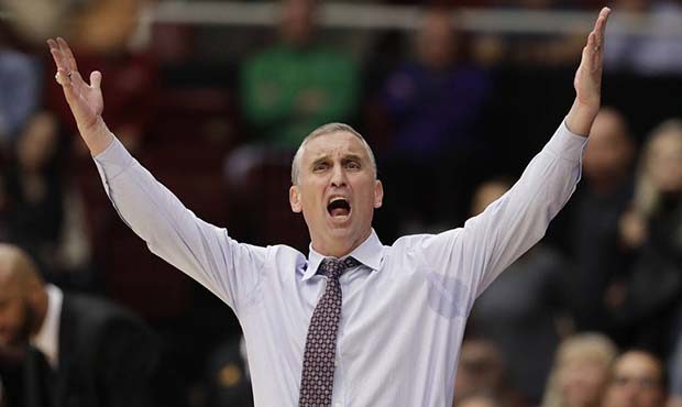 Arizona State head coach Bobby Hurley argues a call during the second half of an NCAA college baske...