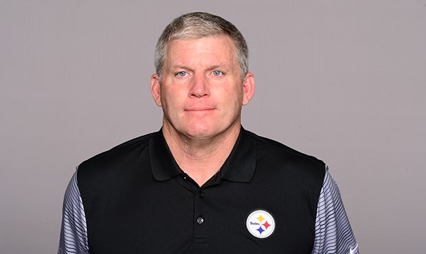 This is a 2017 photo of Mike Munchak of the Pittsburgh Steelers NFL football team. This image refle...