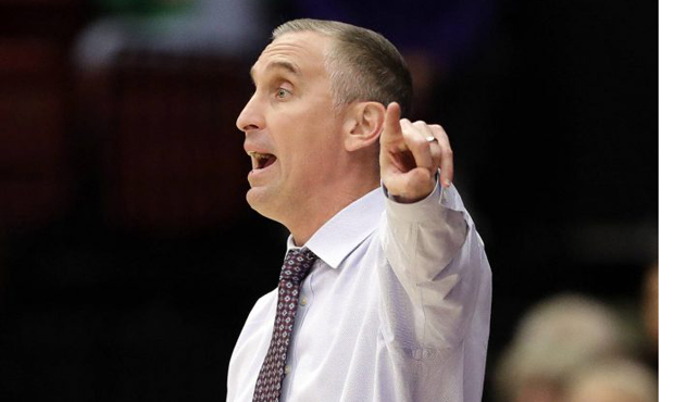 Arizona State head coach Bobby Hurley yells out instructions as his team plays Stanford during the ...