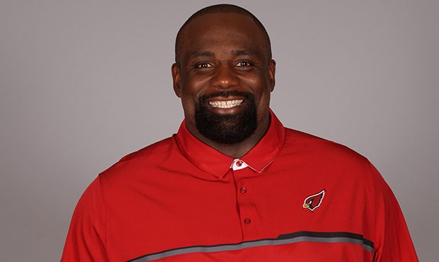 This is a 2017 photo of Brentson Buckner of the Arizona Cardinals NFL football team. This image ref...