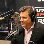 Arizona Cardinals president Michael Bidwill joins The Doug & Wolf Show on 98.7 FM Arizona's Sports Station for an in-studio interview on Feb. 13, 2018. (Matt Layman/Arizona Sports)