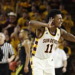 Shannon Evans, G, Arizona State
 16.5 points, 3.3 rebounds, 3.5 assists, 1.4 steals per game as a senior  
“If you’re lucky, you might get seven, eight years out of this so I just want to play as long as I can."

(AP Photo/Ross D. Franklin)