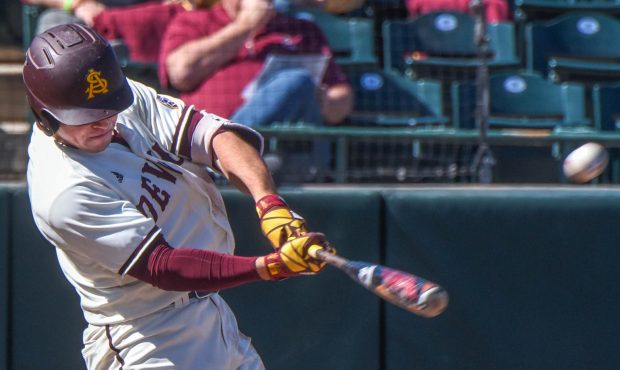 ASU infielder Spencer Torkelson set a freshman home run record against Washington State on March 29...