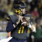 12. Logan Woodside, Toledo

 Woodside is undersized at 6-foot-1 and 213 pounds and did not have the best experience at Toledo. He lost his starting job in 2015 despite winning a bowl game the year prior. He redshirted that season before starting again in 2016 and earning first-team All-MAC honors, leading the nation in touchdown passes with 45. His senior year was a down year when he finished with only 28 touchdowns. (AP Photo/Dan Anderson)