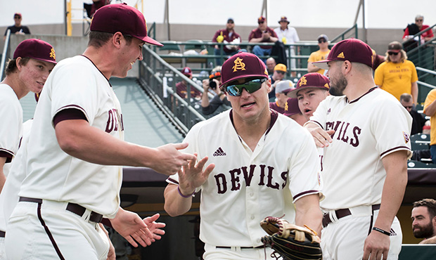 Last summer five Arizona State baseball players played in the Cape Cod Baseball League, including C...