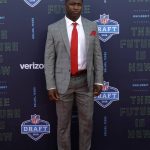 Georgia's Roquan Smith poses for photos on the red carpet before the first round of the NFL football draft, Thursday, April 26, 2018, in Arlington, Texas. (AP Photo/Eric Gay)