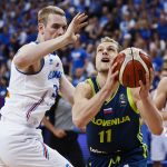 Tryggvi Hlinason, C, Valencia

3.0 points, 1.9 rebounds and 0.2 assists per game.

"It was fine. It was my first workout so I really didn't know what to expect. It was good. It was really good."
(Roni Rekomaa/Lehtikuva via AP)