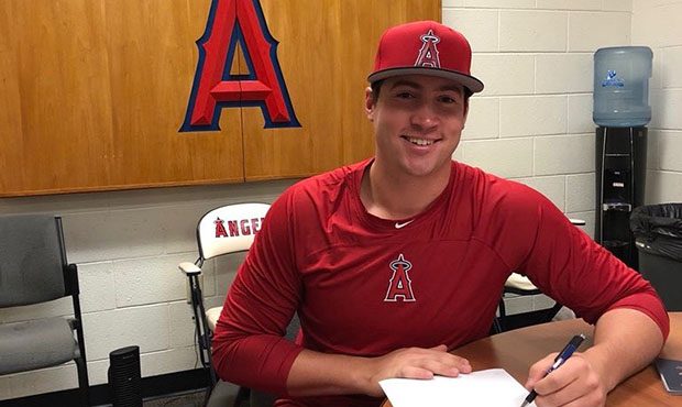 Former Arizona State pitcher Connor Higgins is happy he landed with the Angels. This was the second...