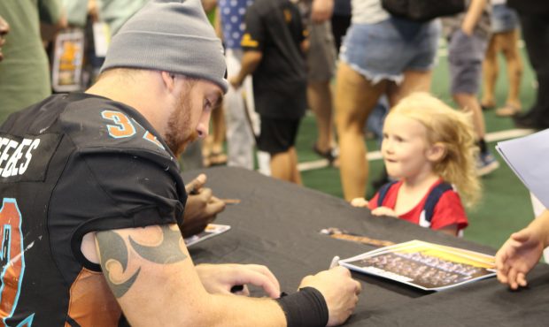 Arizona Rattlers players see the Indoor Football League as a pathway to a career in the NFL. (Photo...