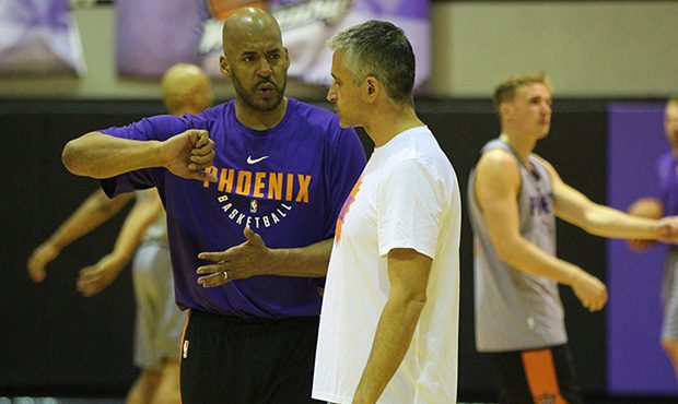 New Suns coach Igor Kokoskov is coaching the team in the Summer League less than three months after...