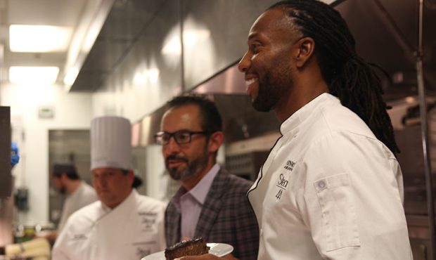 Fitz's Supper Club is one event in Larry Fitzgerald's charity organization, First Down Fund. (Photo...