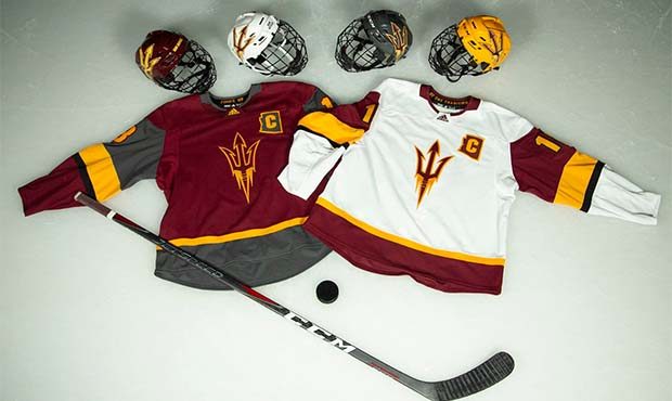 arizona state hockey jersey