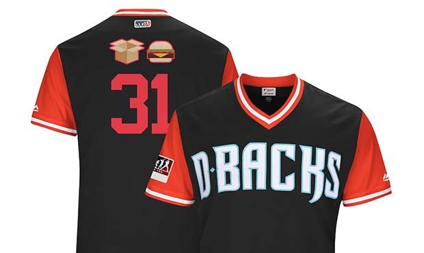 Boxberger has emojis on Players Weekend 