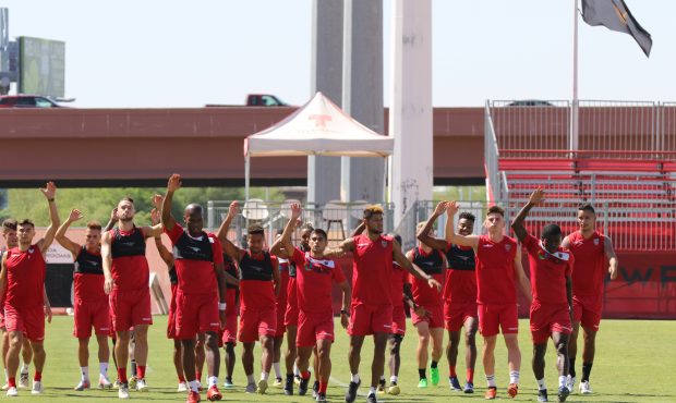 Phoenix Rising start training in the Phoenix Rising Soccer Complex in Scottsdale with the last six ...