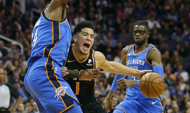 Struggles for 'step slow' Booker continue, Suns fall to Thunder