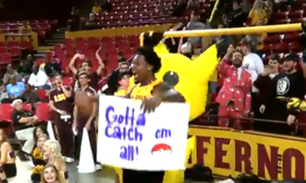 I choose you! ASU WR N'Keal Harry appears in 'Curtain of Distraction'