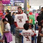 Arizona Cardinals quarterback Josh Rosen takes a look down the toy aisle during Patrick Peterson’s “Shop with a Jock” event on December 17, 2018, in Tempe, Ariz. (Tyler Drake/Arizona Sports)