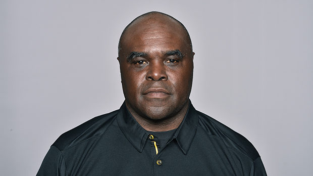 This is a 2018 photo of James Saxon of the Pittsburgh Steelers NFL football team. This image reflec...