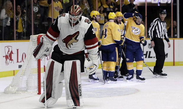 Short-handed Coyotes fall to Predators for 4th straight loss