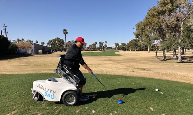 After being the victim of a shooting, Diego Suazo found help in his recovery by playing golf. The P...