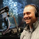 Arizona Diamondbacks manager Torey Lovullo sits for an interview with The Doug & Wolf Show on 98.7 FM Arizona’s Sports Station on Feb. 11, 2019. (Arizona Sports/Matt Layman)