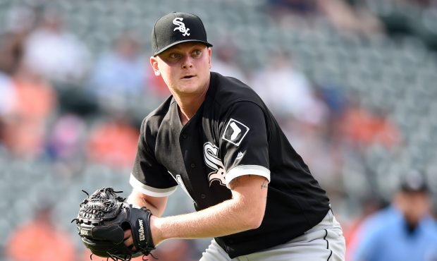 Chicago White Sox pitcher Ryan Burr is in the same organization as his former Arizona State basebal...