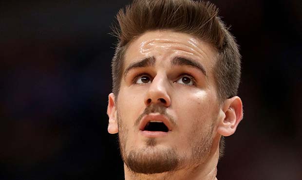 Dragan Bender #35 of the Phoenix Suns plays the Denver Nuggets at the Pepsi Center on January 25, 2...