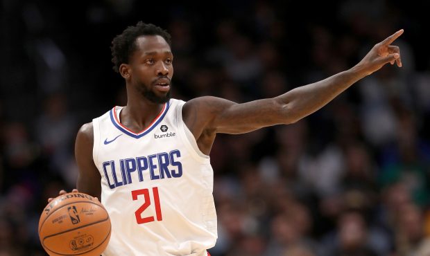 Patrick Beverley #21 of the Los Angeles Clippers plays the Denver Nuggets at the Pepsi Center on Ja...