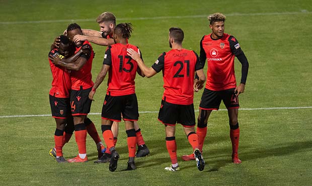 Reno 1868 FC vs. Phoenix Rising FC at Greater Nevada Field in Reno, Nev. on Tuesday, June 18, 2019....