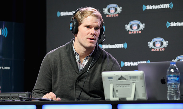 Greg Olsen attends SiriusXM at Super Bowl LIII Radio Row (Photo by Cindy Ord/Getty Images for Siriu...