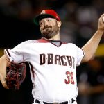 Arizona Diamondbacks pitcher Robbie Ray throws against the Colorado Rockies in the first inning during a baseball game, Saturday, July 6, 2019, in Phoenix. (AP Photo/Rick Scuteri)
