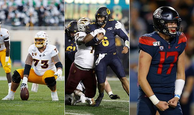 ASU OL Cabral, DL Lea; Arizona QB Gunnell given Pac-12 weekly honors