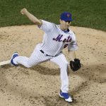 New York Mets relief pitcher Seth Lugo winds up during the ninth inning of a baseball game against the Arizona Diamondbacks, Monday, Sept. 9, 2019, in New York. (AP Photo/Kathy Willens)