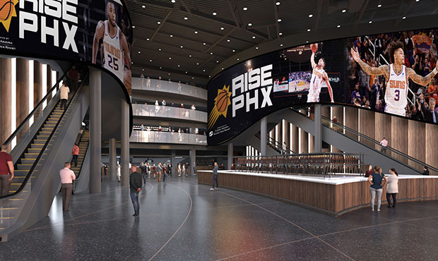 See the 1st rendering of Talking Stick Resort Arena renovations