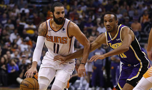 Suns PG Ricky Rubio replaced in starting lineup due to back spasms