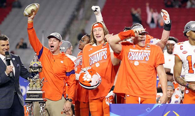 Lawrence, Etienne lead Clemson Tigers to Fiesta Bowl win over OSU