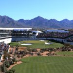 A look at the 16th hole during the second round of the Waste Management Phoenix Open, Friday, Jan. 31, 2020, in Scottsdale, Ariz. (Tyler Drake/Arizona Sports)