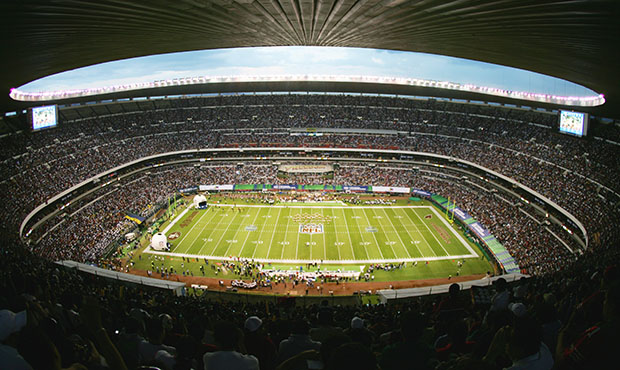 MEXICO CITY - OCTOBER 2: Estadio Azteca is shown during the Arizona Cardinals game against the San ...