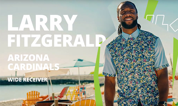 Cardinals' Larry Fitzgerald tries his hand at singing for coral reefs