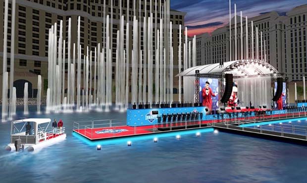 Las Vegas NFL Draft stage could be in Bellagio fountain and require boats