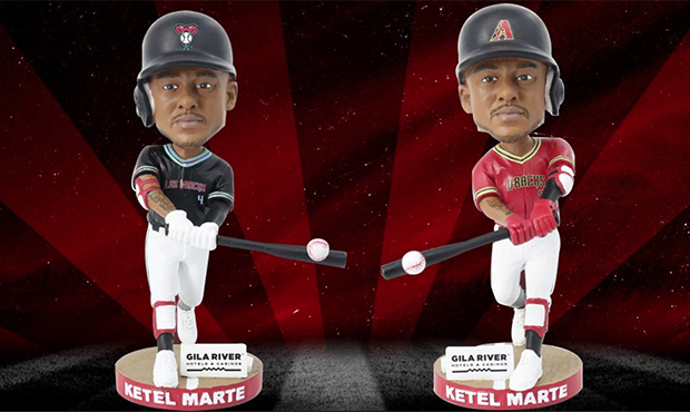 D-backs to give out dual Ketel Marte switch-hitting bobbleheads