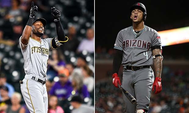 Starling Marte, left, and Ketel Marte, right. (Getty Images)...