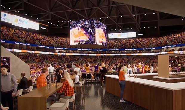 Renderings of the Talking Stick Resort Arena upgrades (Photo courtesy Phoenix Suns)...