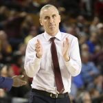 Arizona State coach Bobby Hurley applauds the team's lead against UCLA during the second half of an NCAA college basketball game Thursday, Feb. 6, 2020, in Tempe, Ariz. (AP Photo/Darryl Webb)