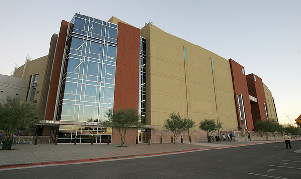 Gila River Arena in Glendale. (Photo by Bruce Bennett/Getty Images)...