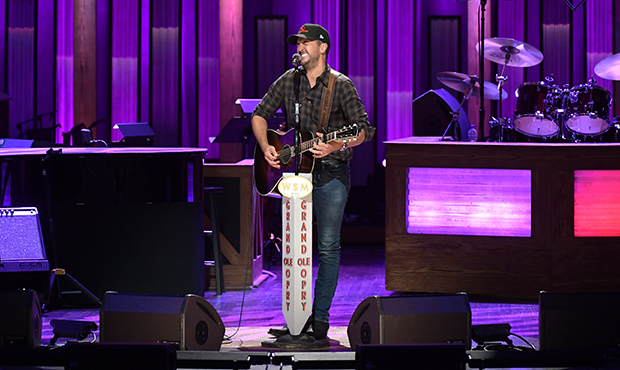 NASHVILLE, TENNESSEE - OCTOBER 22: Country artist Luke Bryan performs at the Grand Ole Opry House o...