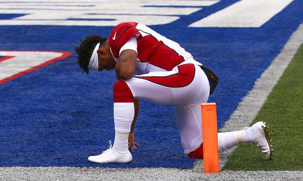 Arizona Cardinals quarterback Kyler Murray said he plans to kneel during the national anthem to pro...