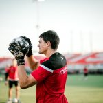 Phoenix Rising FC goalkeeper Eric Dick. (Arizona Sports/Ashley Orellana)