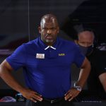 Indiana Pacers' Nate McMillan looks on during the first half of an NBA basketball game against the Phoenix Suns  Thursday, Aug. 6, 2020, in Lake Buena Vista, Fla. (Kevin C. Cox/Pool Photo via AP)